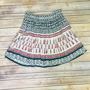 Japna Boho Flare Lined Skirt